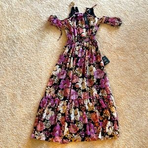 Brand New Lulus Midi floral dress